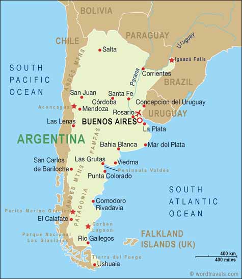 Related Argentina Maps and