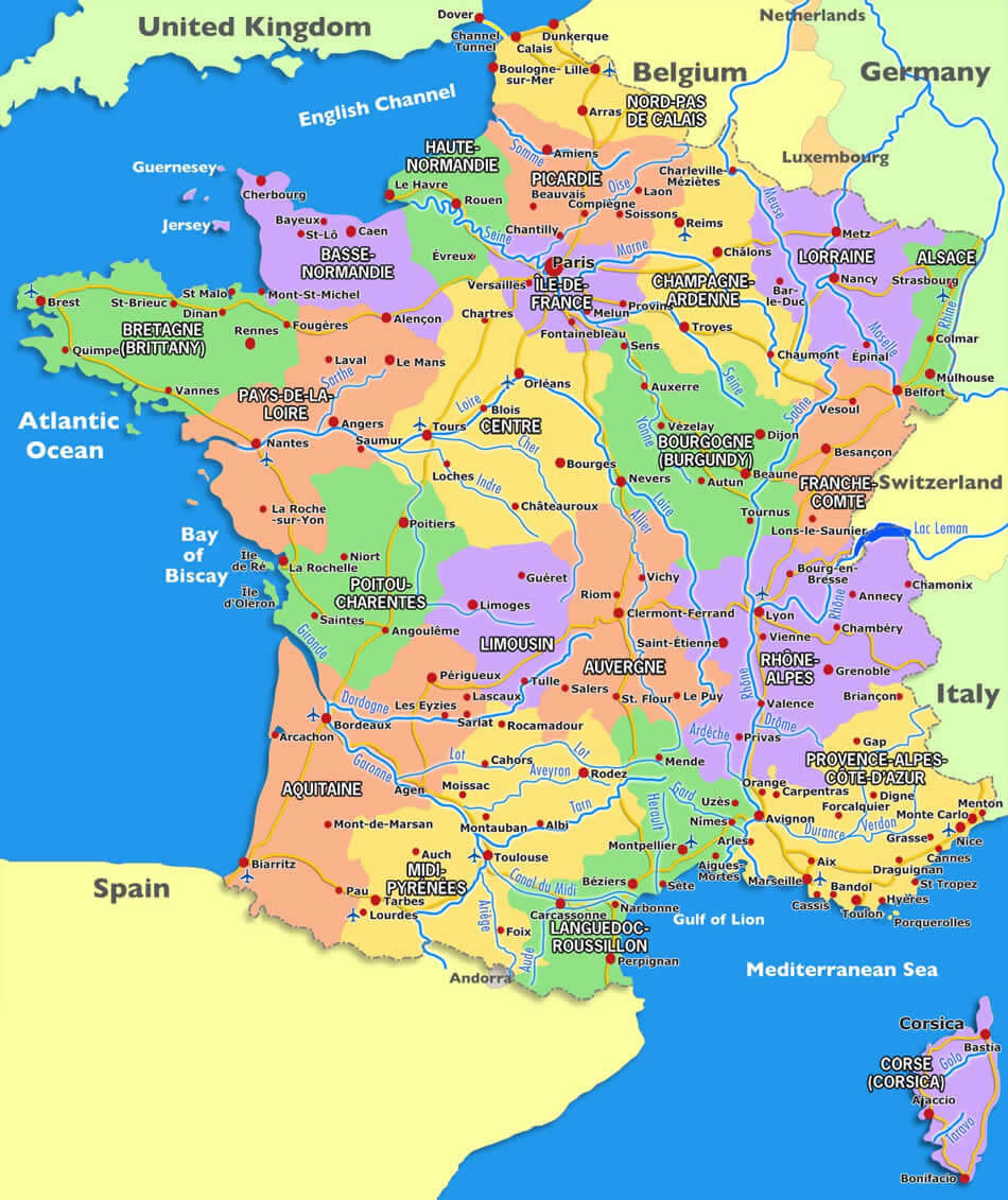 montpellier france map