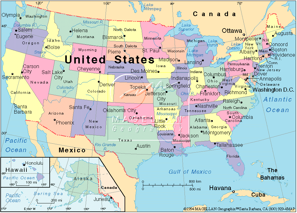 States And Cities
