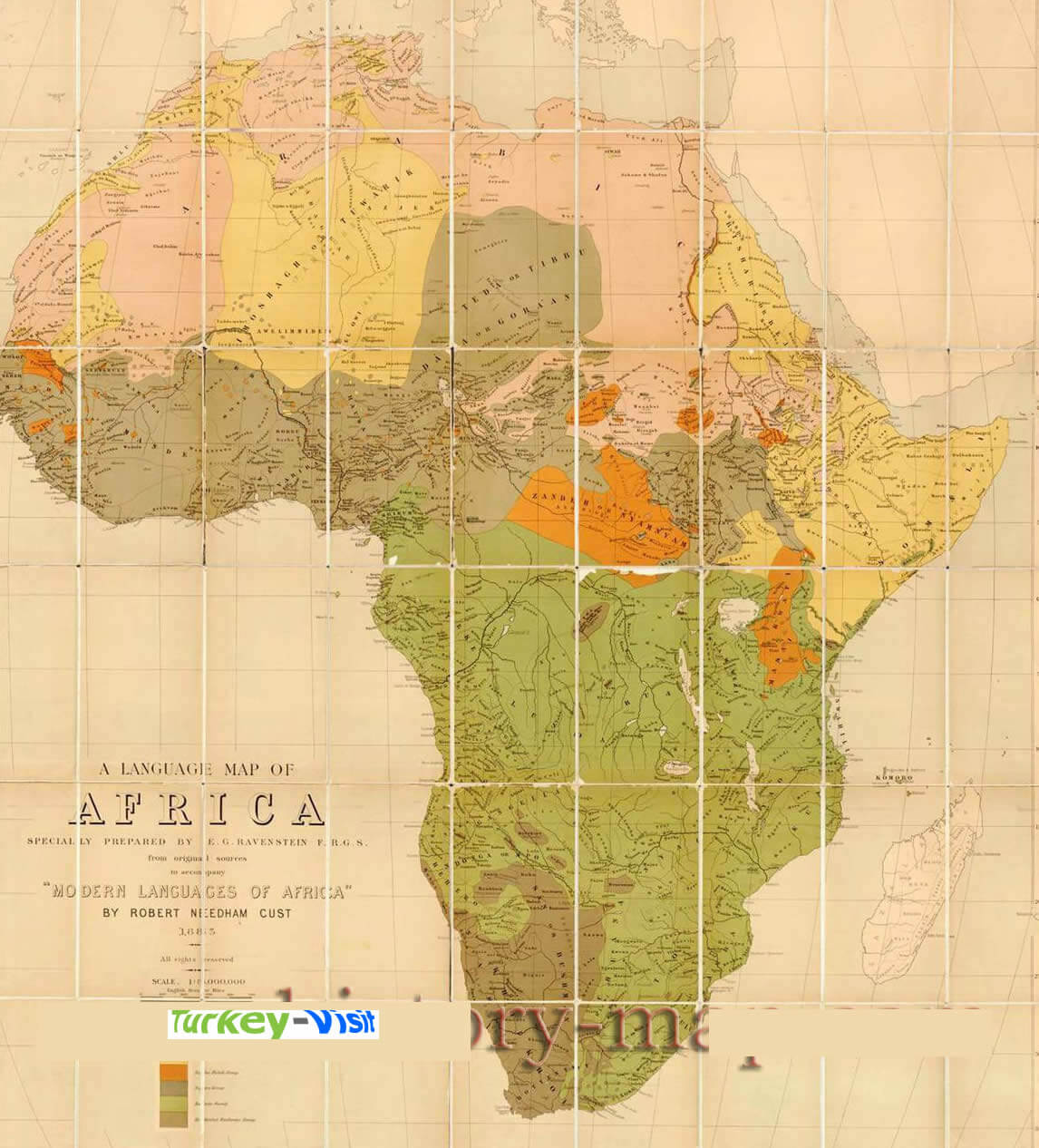 african language map