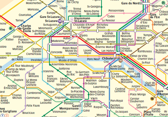 Alphabetically Cities Map of Paris & Population of Paris Cities