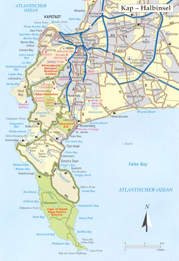 Cape Town Map