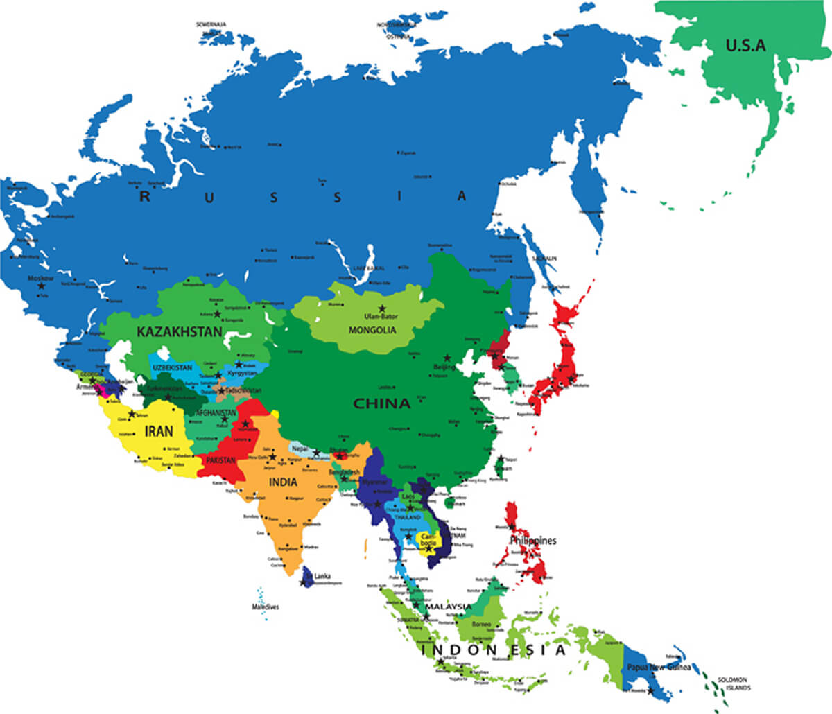 Asia Map