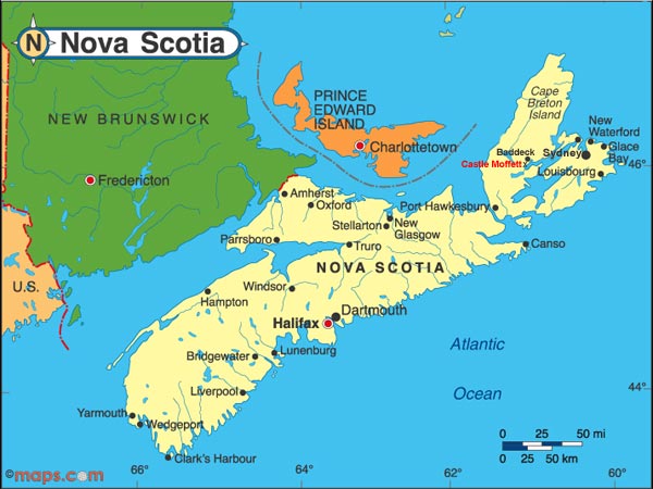 Cape Breton Map