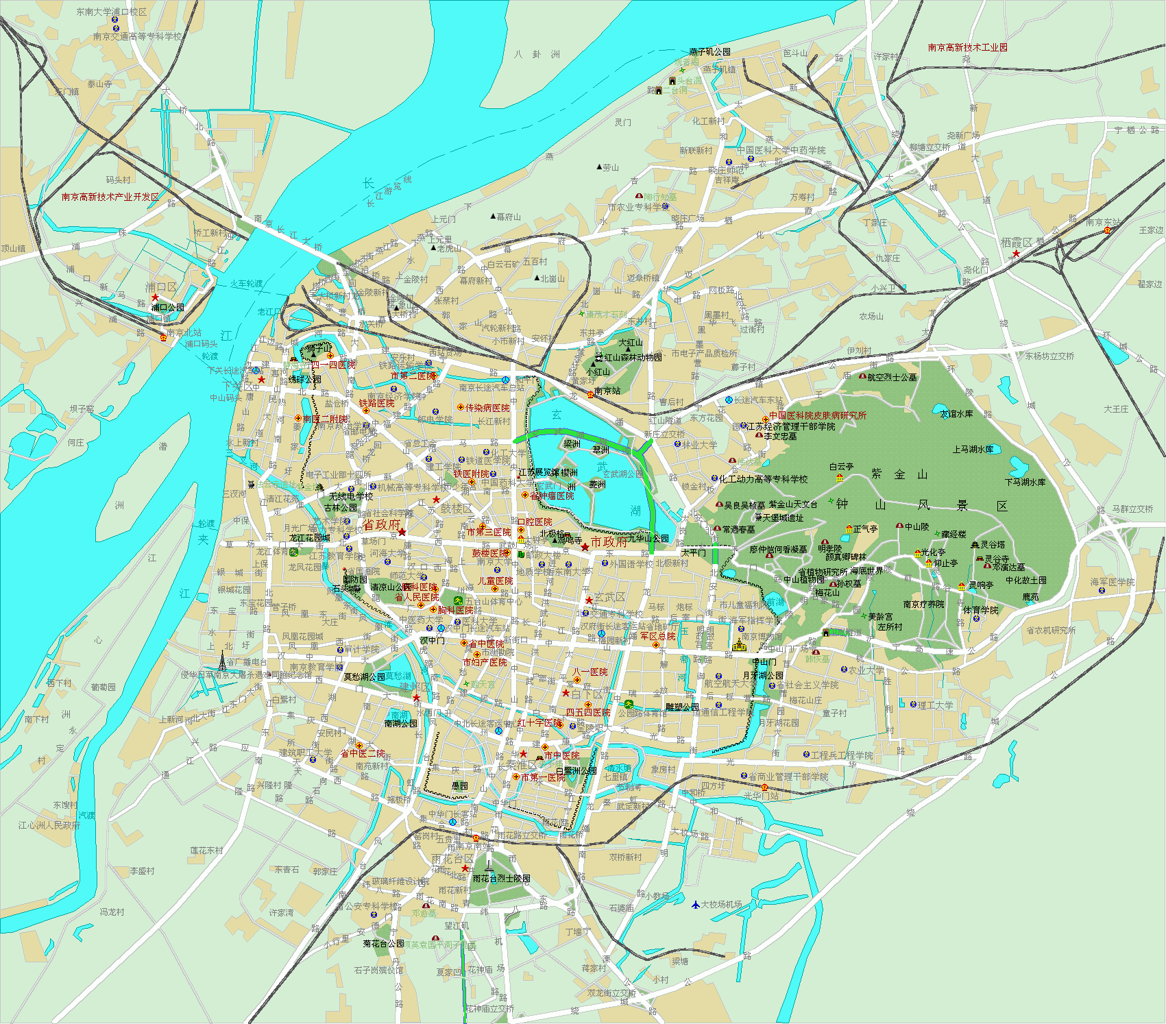 Nanjing Map - China