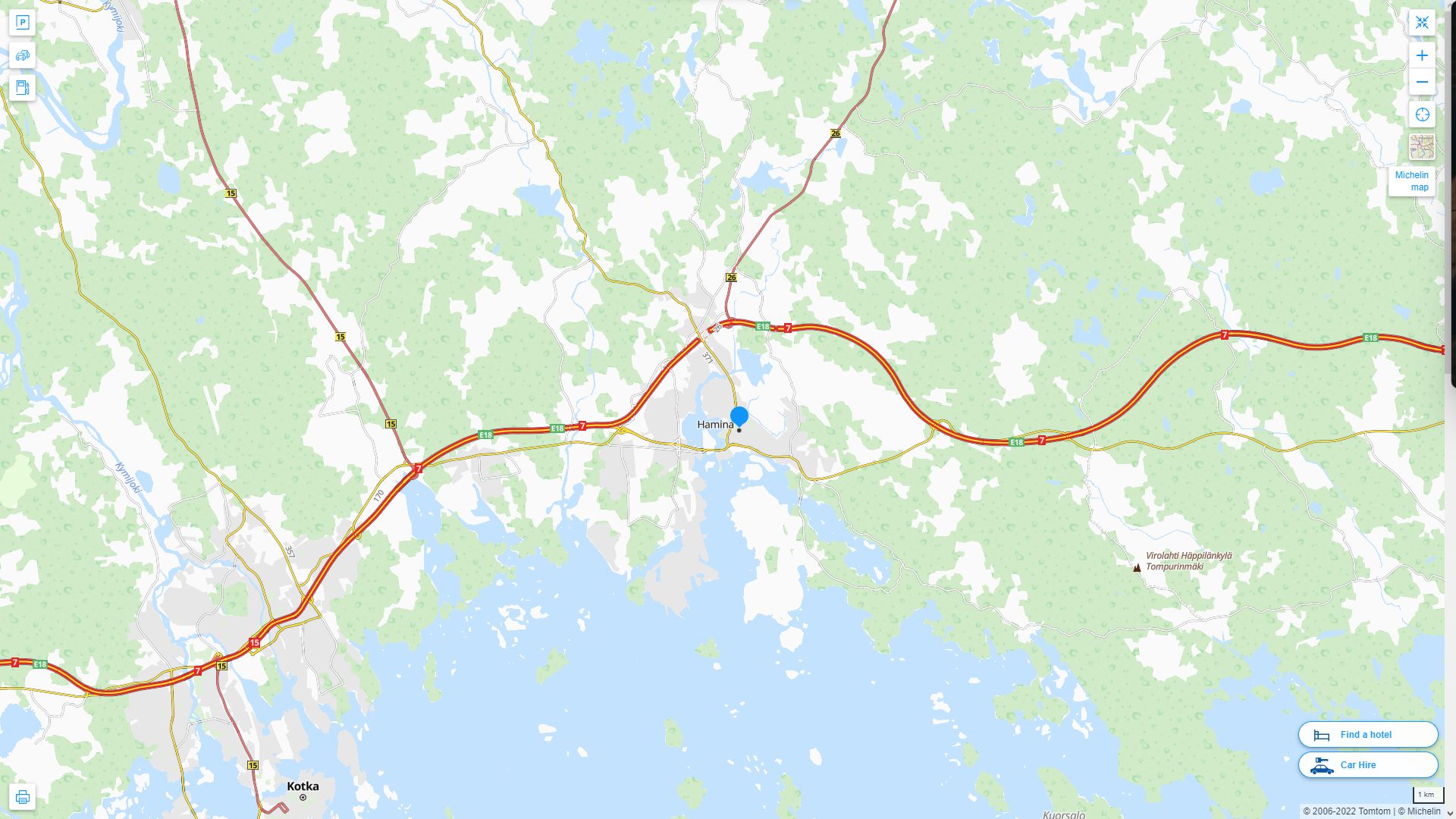 Hamina Map