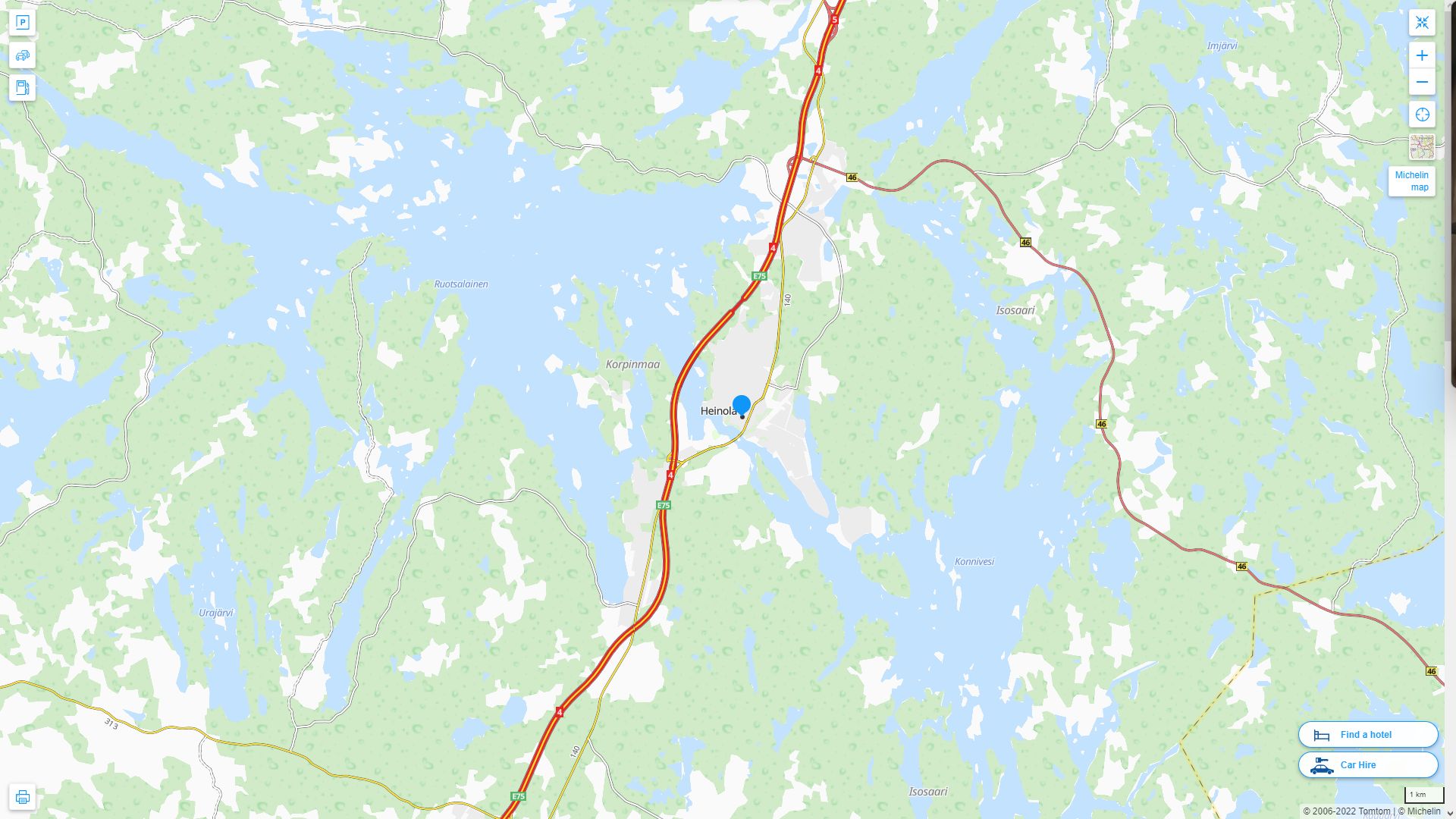 Heinola Map