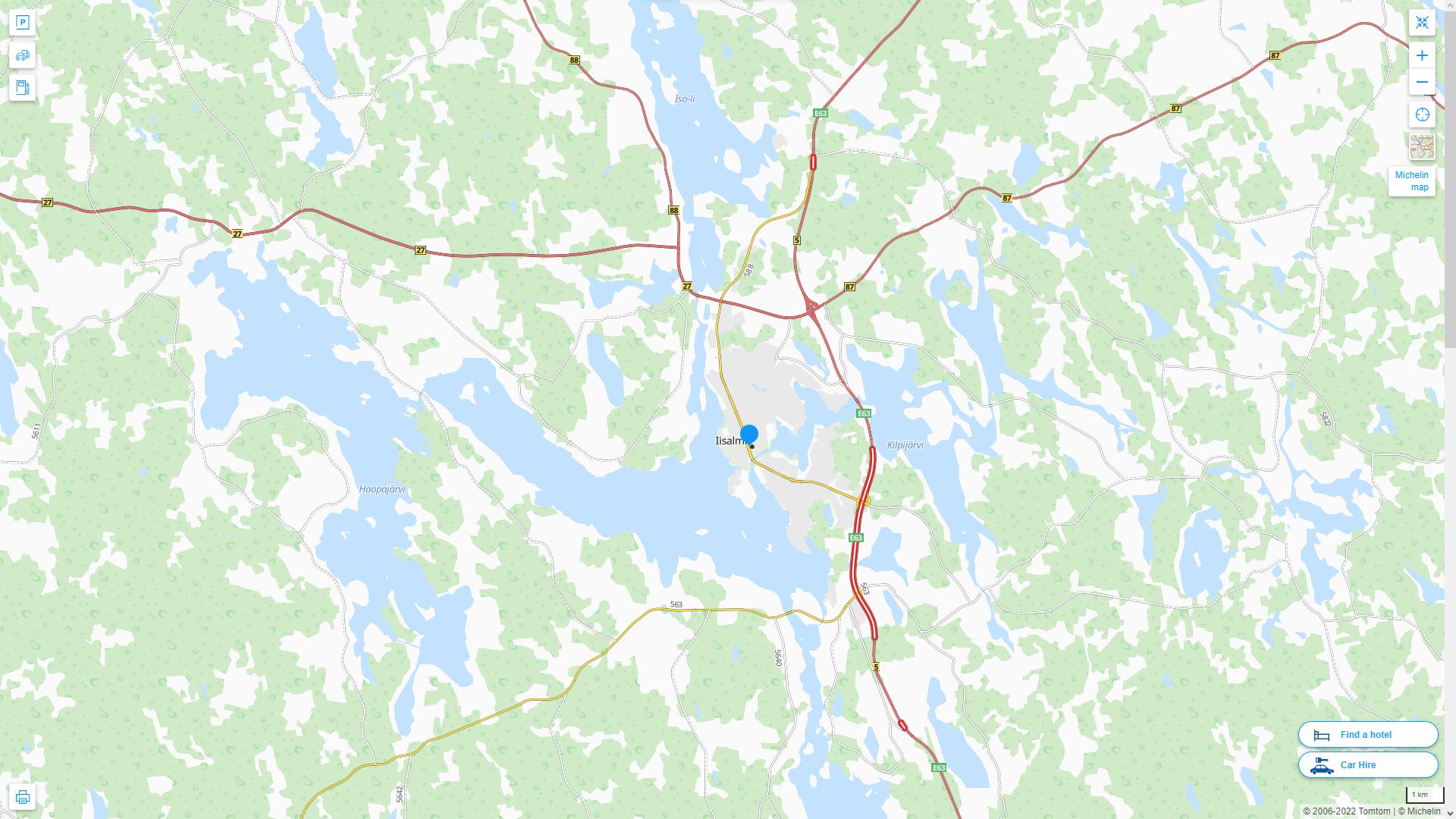 Iisalmi Map