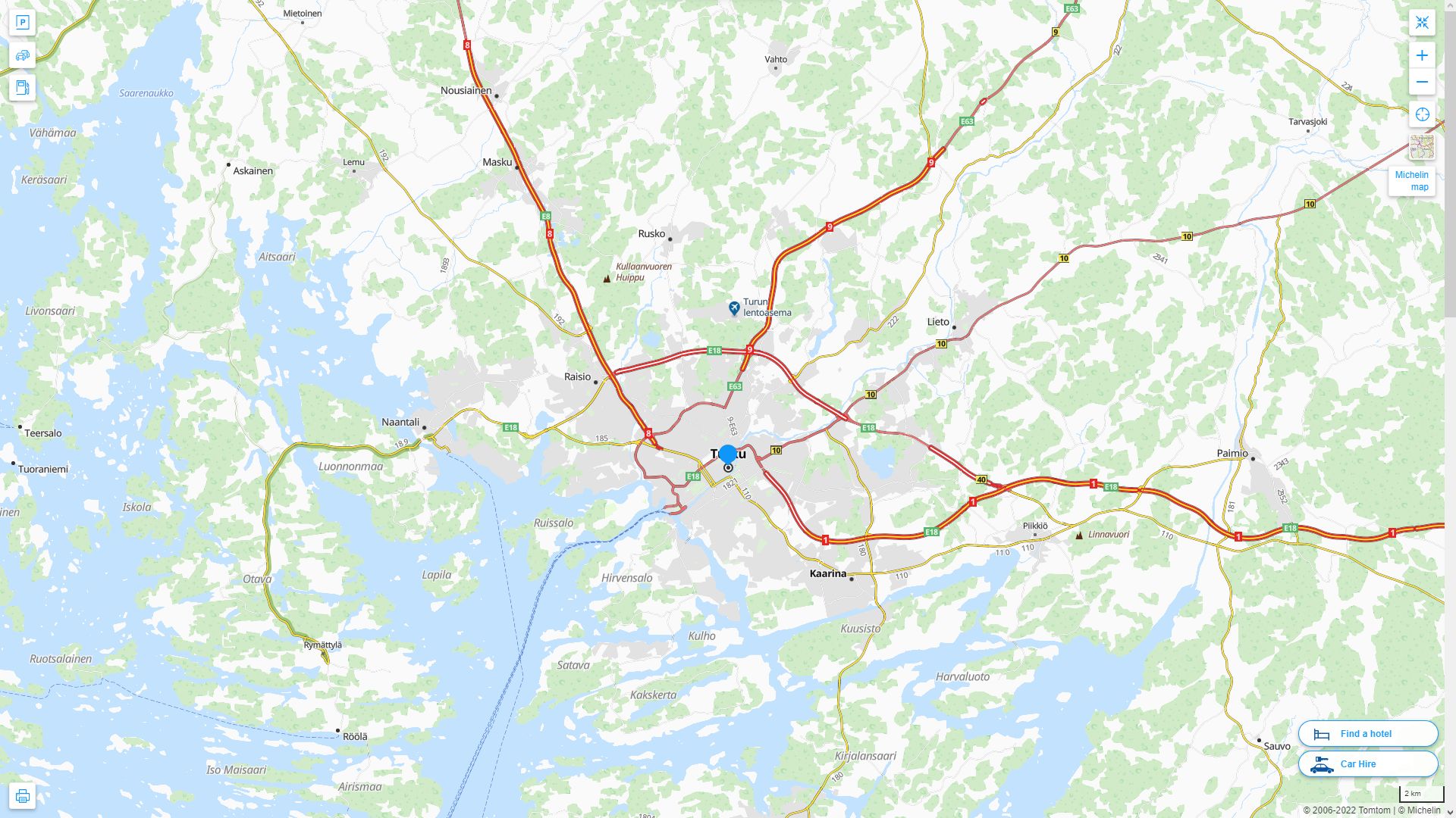 Turku Map