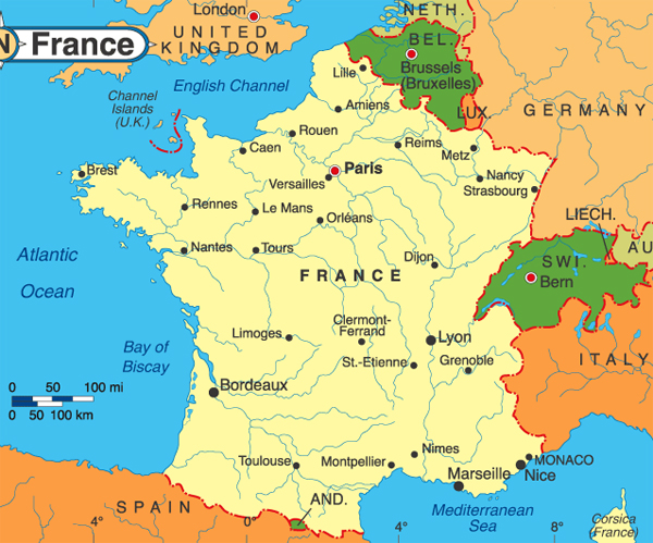tours frankreich karte Tours Map tours frankreich karte