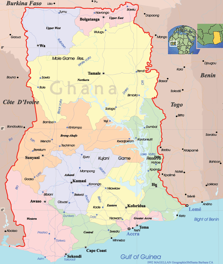 Tamale Map