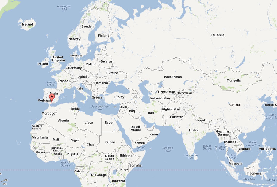 Gibraltar Location On World Map Gibraltar Map