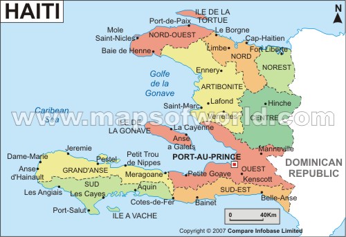 Les Cayes Haiti Map Les Cayes Map