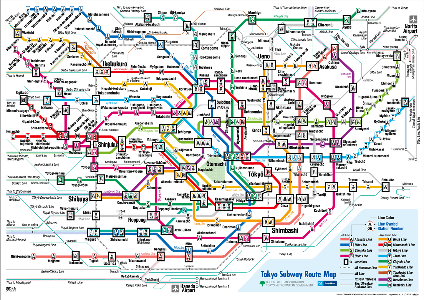 Tokyo Map