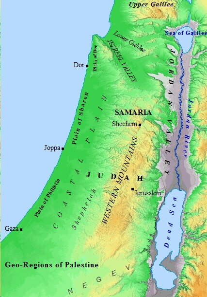 Palestine Map