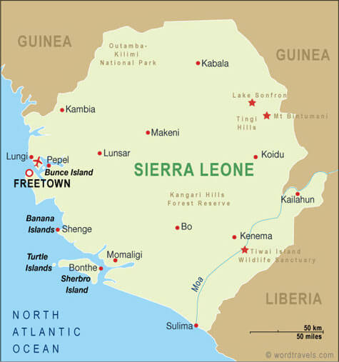 Sierra Leone Map