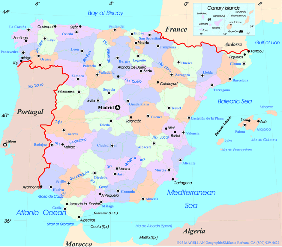 Barcelona Map