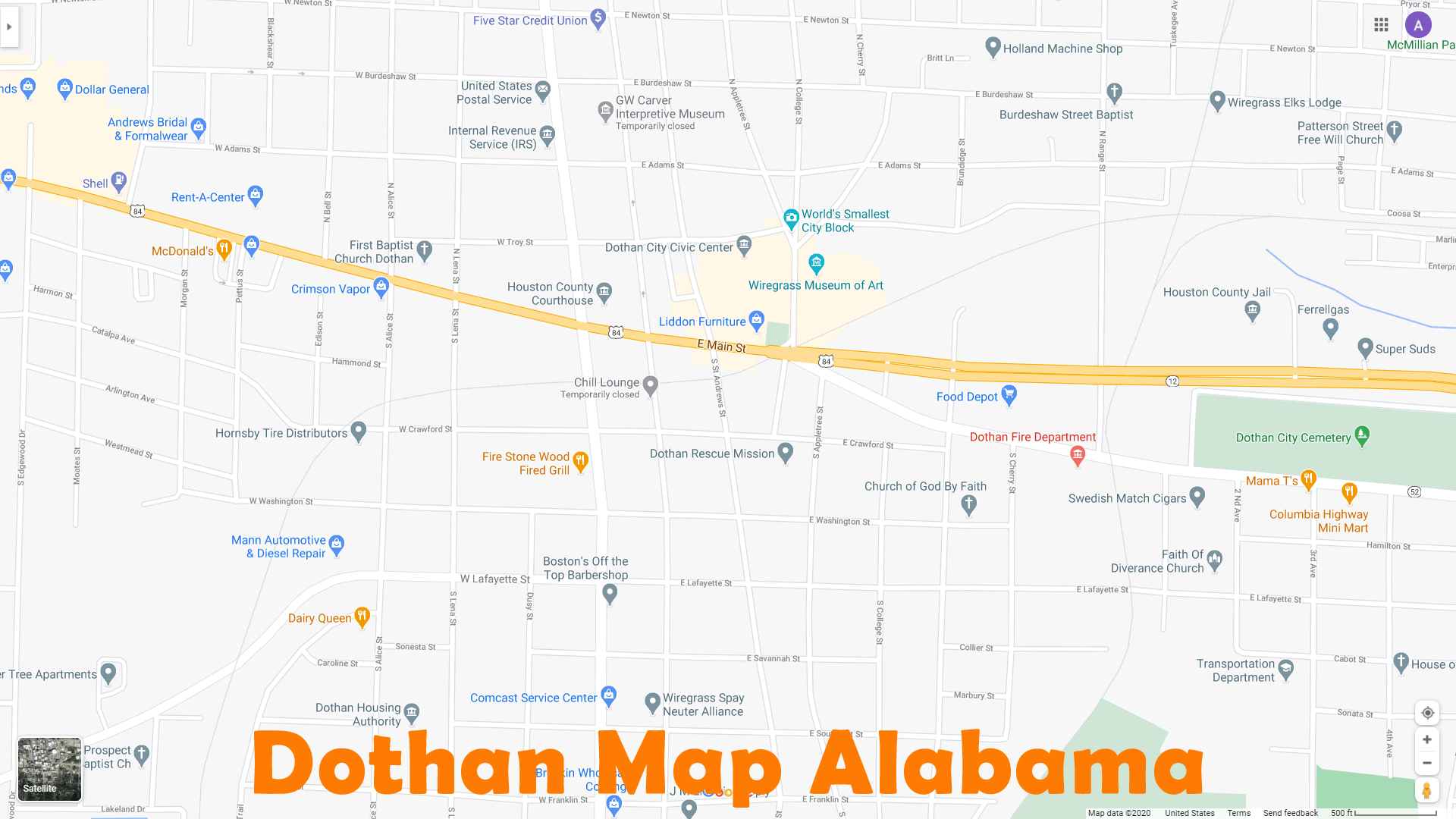 map of dothan alabama Dothan Alabama Map map of dothan alabama