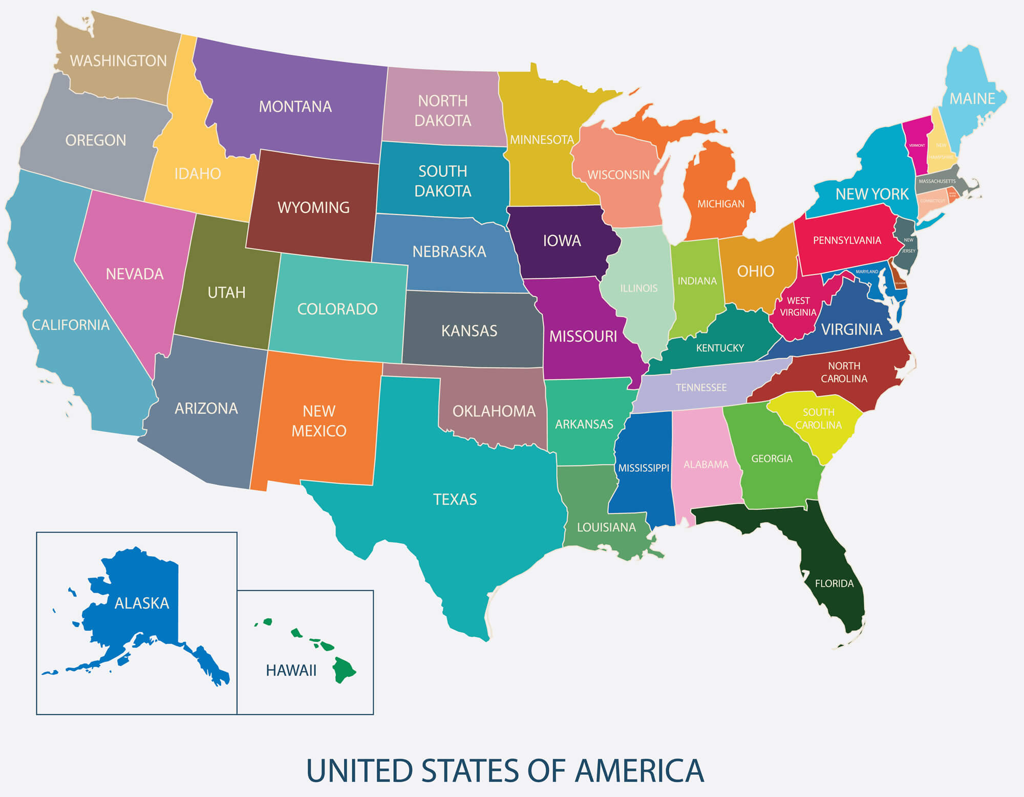 Colorado On Map Of America Map Of Colorado