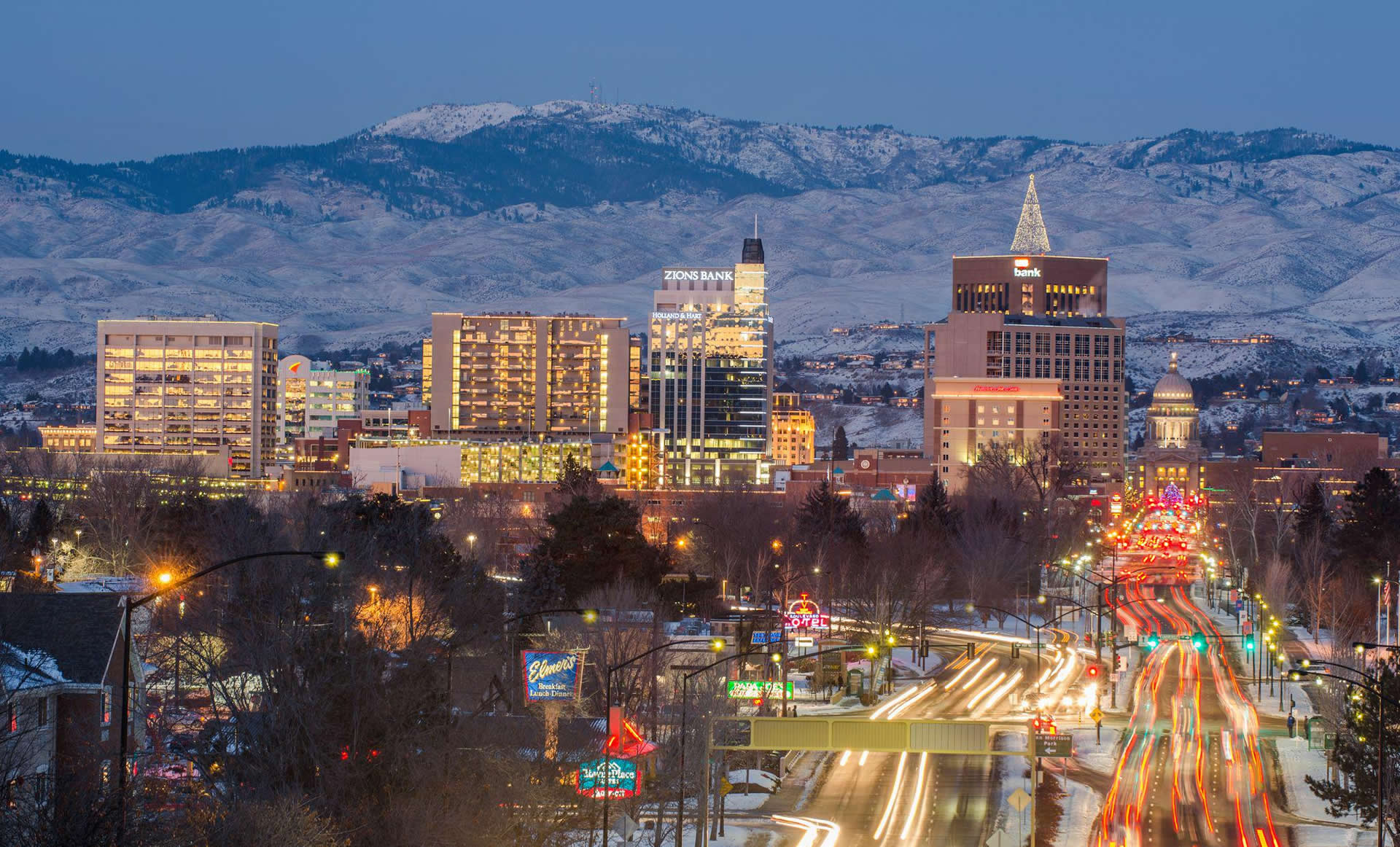 Boise City, Idaho Map