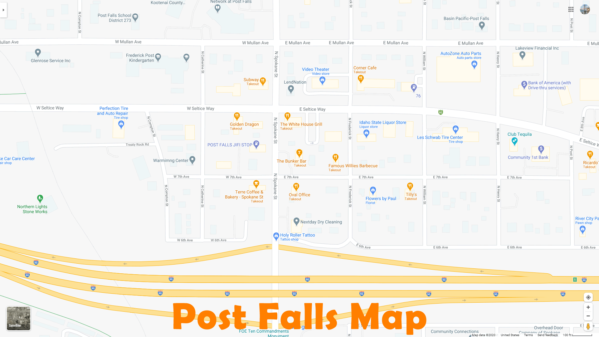 post falls idaho map Post Falls Idaho Map post falls idaho map