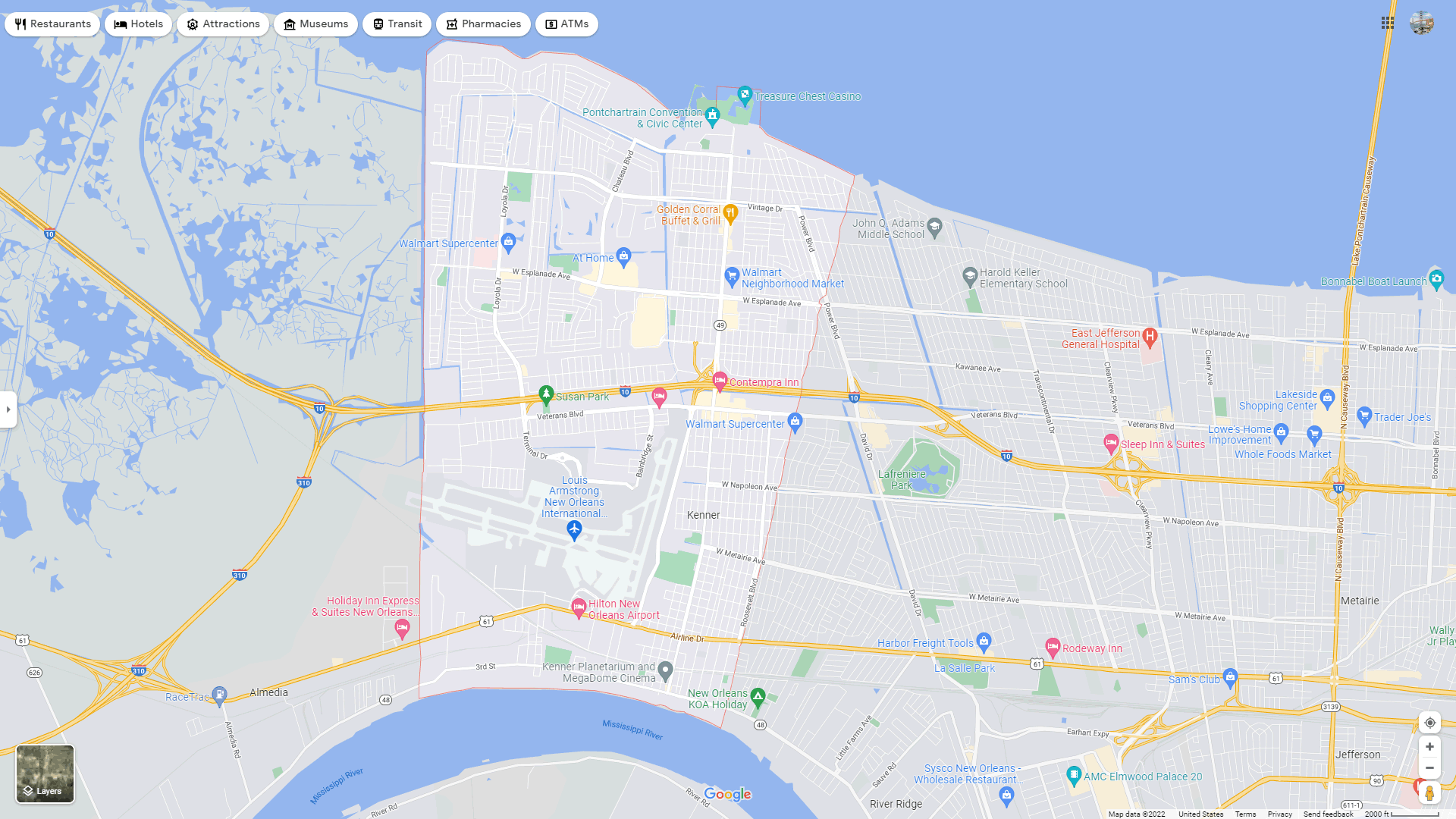 Houma La Zip Code Map Houma, Louisiana Map