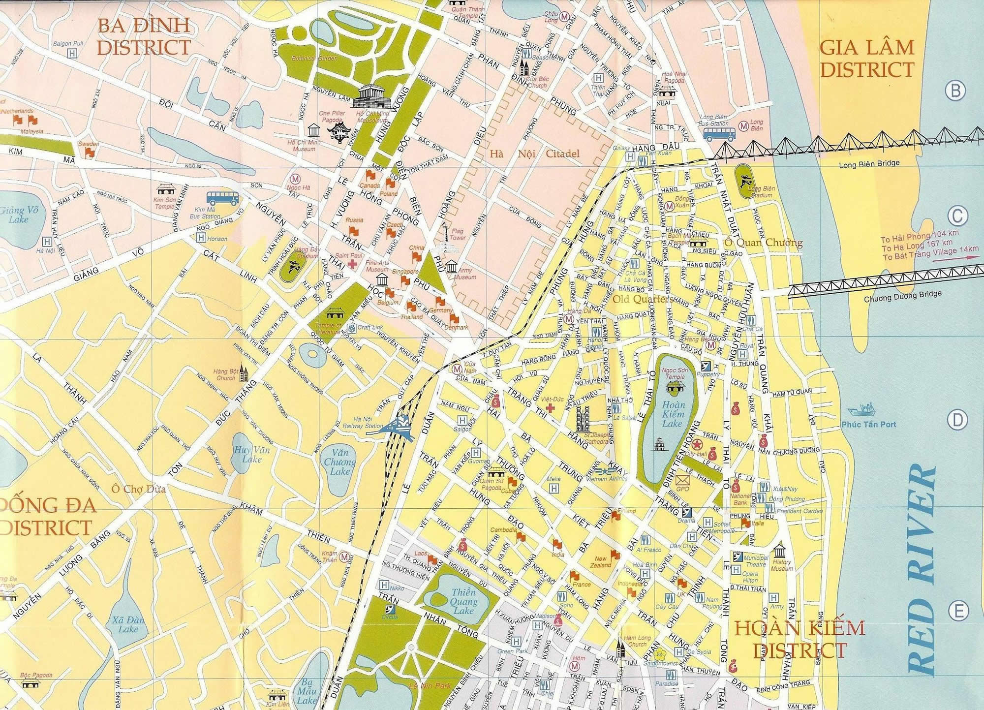 Hanoi Map